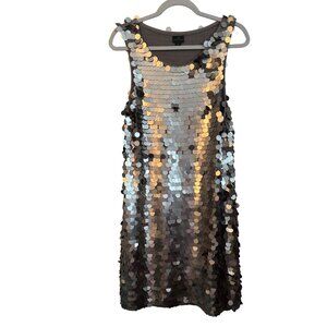 Worthington dress Sequin Sleeveless Shift Dress size Large lined